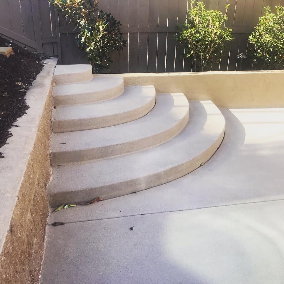 Custom stone work and steps in San Diego