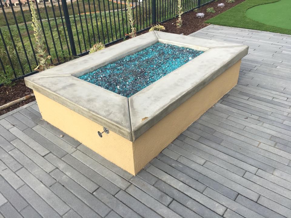 Tranquil backyard garden with water-saving landscape design