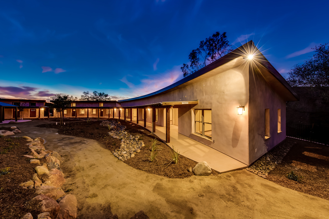 Hardscape foundation construction at Deer Park project in San Diego